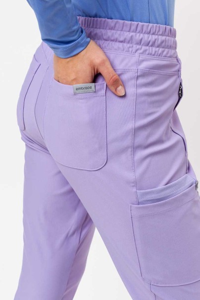 Komplet medyczny damski Maevn Embrace (bluza Luna, spodnie Nora) lawendowy-15