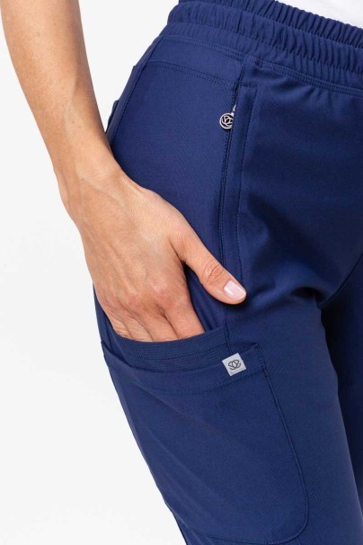 Komplet medyczny damski Maevn Embrace (bluza Luna, spodnie Nora) ciemny granat-11