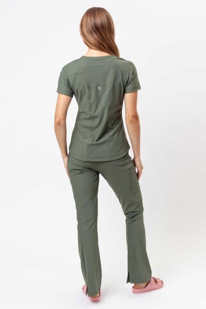 Bluza medyczna damska Maevn Embrace Luna oliwkowa-7