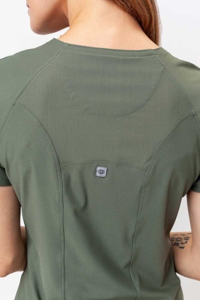 Komplet medyczny damski Maevn Embrace (bluza Luna, spodnie Nora) oliwkowy-6