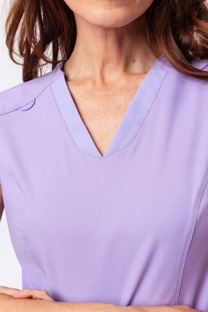 Bluza medyczna damska Maevn Embrace Zoe lawendowa-3