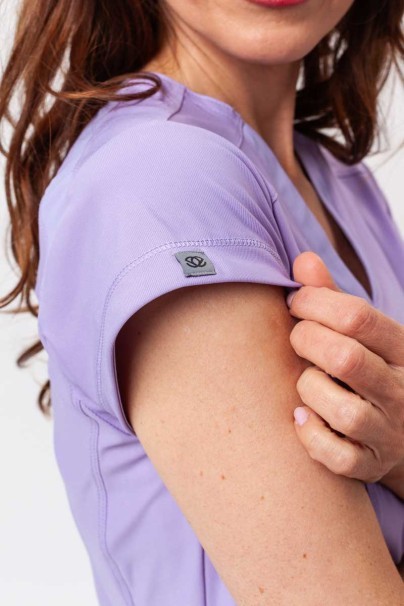 Bluza medyczna damska Maevn Embrace Zoe lawendowa-6