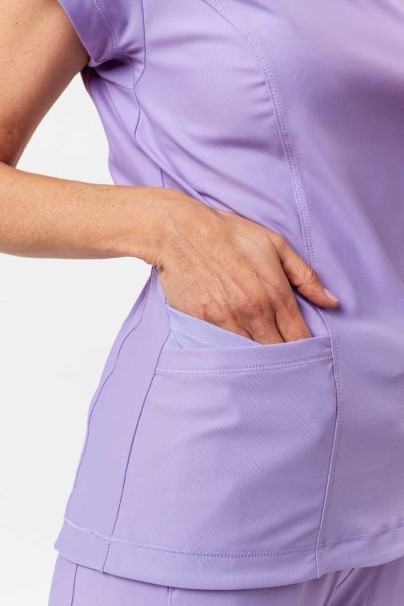 Komplet medyczny damski Maevn Embrace (bluza Zoe, spodnie Mia) lawendowy-5