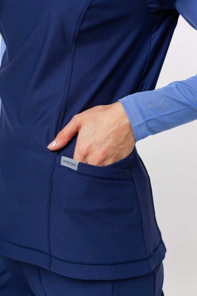 Bluza medyczna damska Maevn Embrace Zoe ciemny granat-4