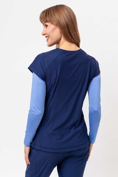 Bluza medyczna damska Maevn Embrace Zoe ciemny granat-2