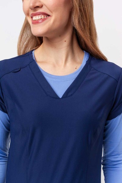 Komplet medyczny damski Maevn Embrace (bluza Zoe, spodnie Mia) ciemny granat-5