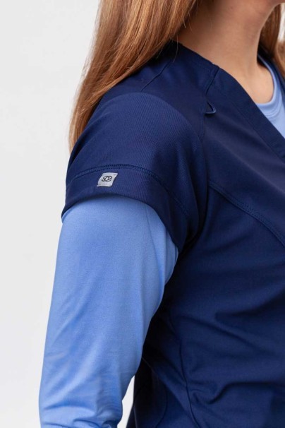 Komplet medyczny damski Maevn Embrace (bluza Zoe, spodnie Mia) ciemny granat-7