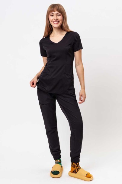 Bluza medyczna damska Healing Hands Madison czarna-2