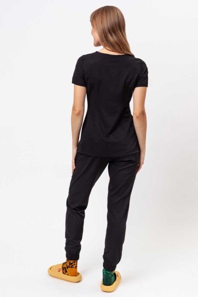 Bluza medyczna damska Healing Hands Madison czarna-6