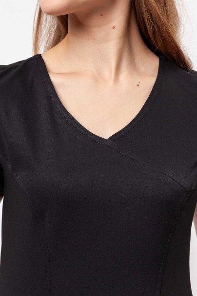Bluza medyczna damska Healing Hands Madison czarna-3