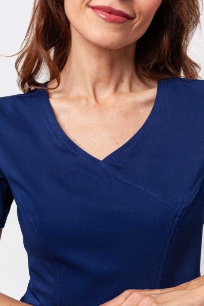 Bluza medyczna damska Healing Hands Madison ciemny granat-3