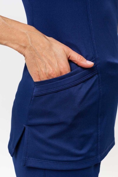 Bluza medyczna damska Healing Hands Madison ciemny granat-4