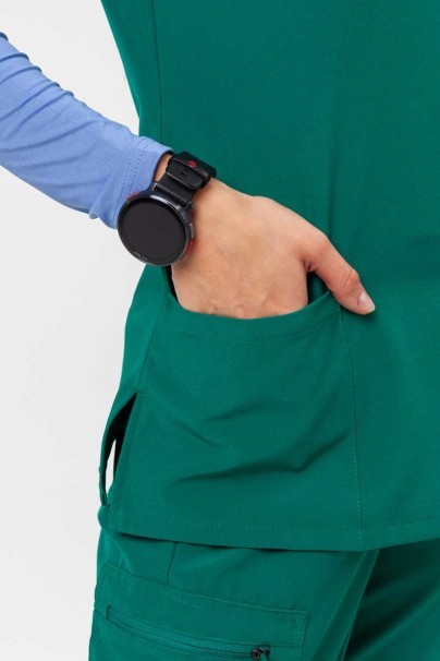 Bluza medyczna damska Uniforms World 309TS™ Valiant zielona-3