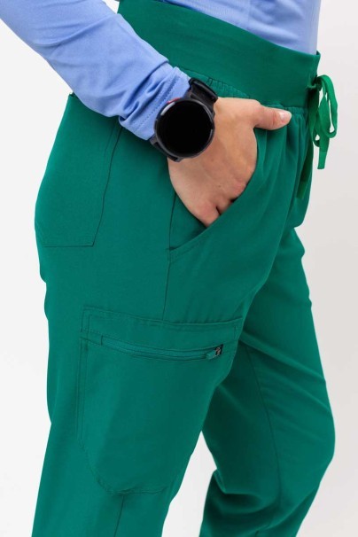 Spodnie medyczne damskie Uniforms World 309TS™ Valiant zielone-3