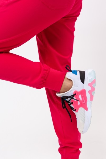 Spodnie medyczne damskie Uniforms World 309TS™ Valiant malinowe-2