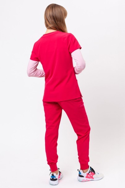 Spodnie medyczne damskie Uniforms World 309TS™ Valiant malinowe-7