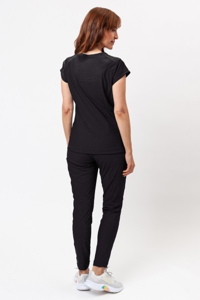 Komplet medyczny damski Maevn Embrace (bluza Zoe, spodnie Mia) czarny-2