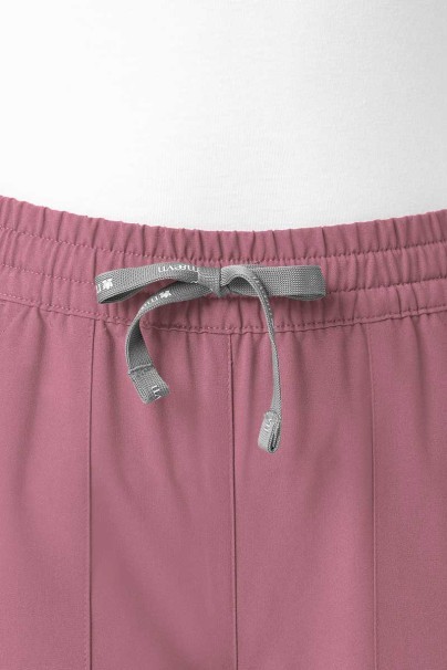 Komplet medyczny damski Maevn Momentum (bluza Double V-neck, spodnie 6-pocket) pastelowy róż-9