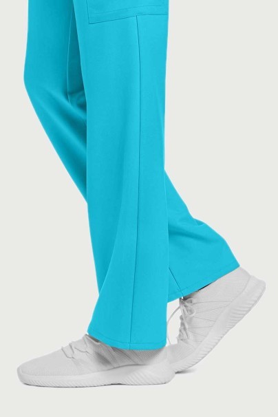 Komplet medyczny damski Cherokee Ultra (bluza V-neck, spodnie Cargo) turkusowy-9