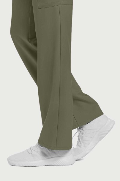Komplet medyczny damski Cherokee Ultra (bluza V-neck, spodnie Cargo) oliwkowy-9