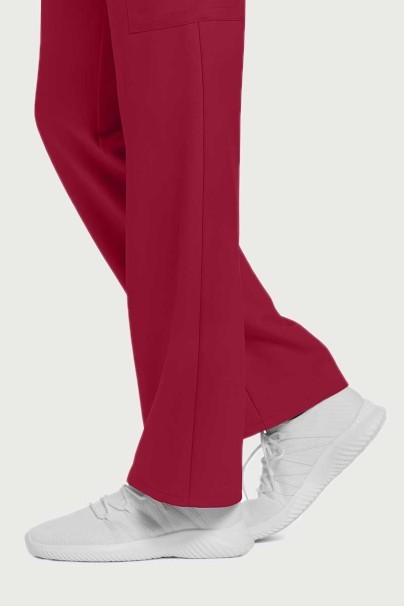 Komplet medyczny damski Cherokee Ultra (bluza V-neck, spodnie Cargo) czerwony-9