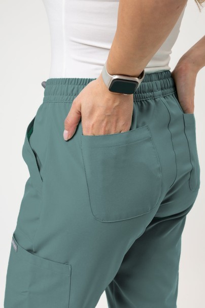 Spodnie medyczne damskie Maevn Momentum 6-pocket pastelowa zieleń-4