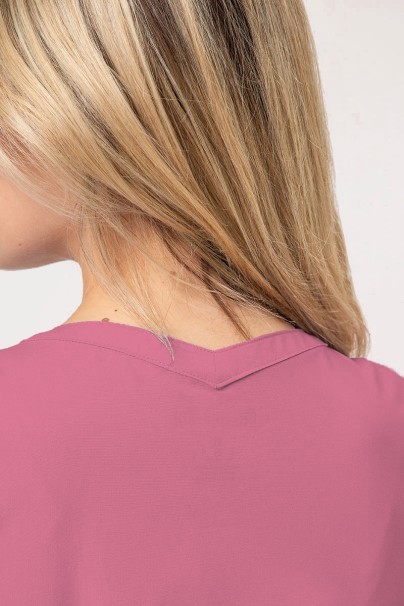 Komplet medyczny damski Maevn Momentum (bluza Double V-neck, spodnie 6-pocket) pastelowy róż-4