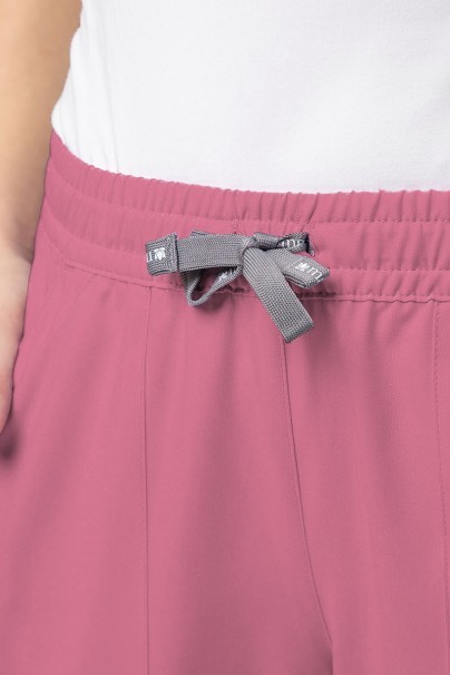 Spodnie medyczne damskie Maevn Momentum 6-pocket pastelowy róż-4