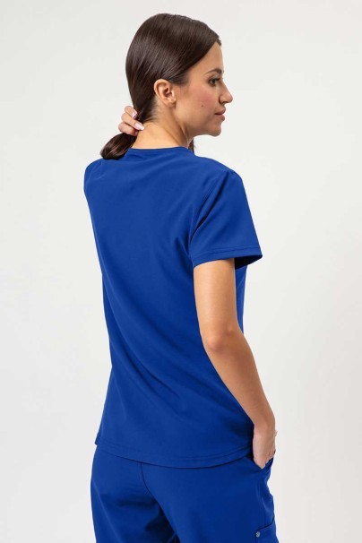 Komplet medyczny damski Dickies EDS NXT (bluza Round Neck, spodnie Wide Leg) granatowy-3