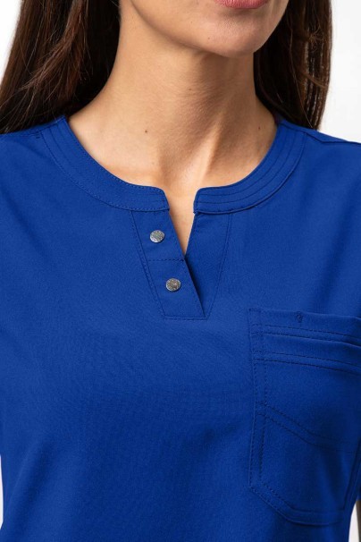 Komplet medyczny damski Dickies EDS NXT (bluza Round Neck, spodnie Wide Leg) granatowy-4