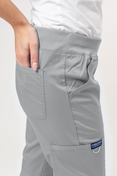 Komplet medyczny damski Cherokee Revolution (bluza Mock, spodnie Straight) popielaty-9