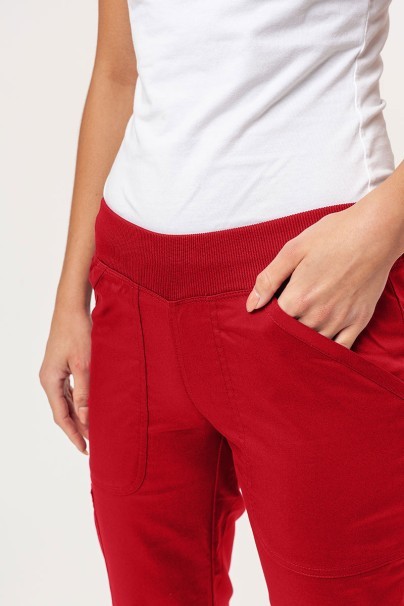 Komplet medyczny damski Cherokee Revolution (bluza Mock, spodnie Straight) czerwony-9