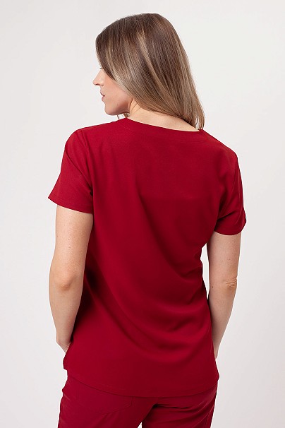 Bluza medyczna damska Sunrise Lite Shift burgundowa