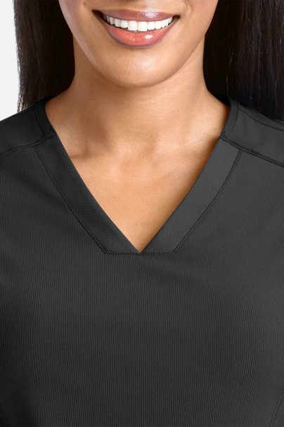 Bluza medyczna damska Maevn Embrace Zoe czarna-2
