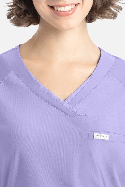 Bluza medyczna damska Maevn Embrace Luna lawendowa-2