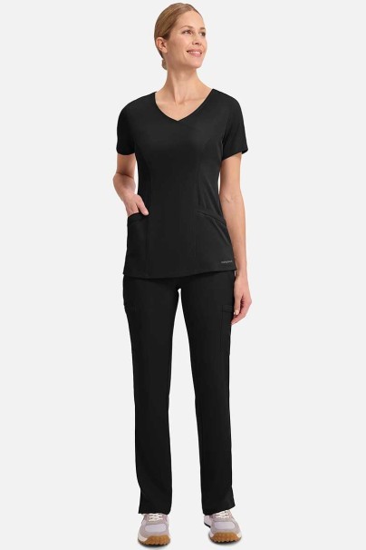 Bluza medyczna damska Healing Hands Madison czarna-2