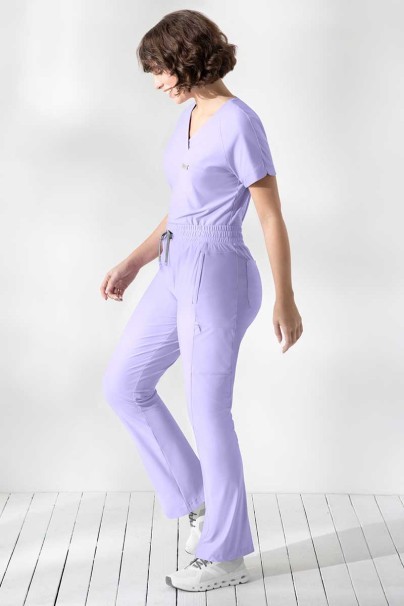 Komplet medyczny damski Maevn Embrace (bluza Luna, spodnie Nora) lawendowy-10