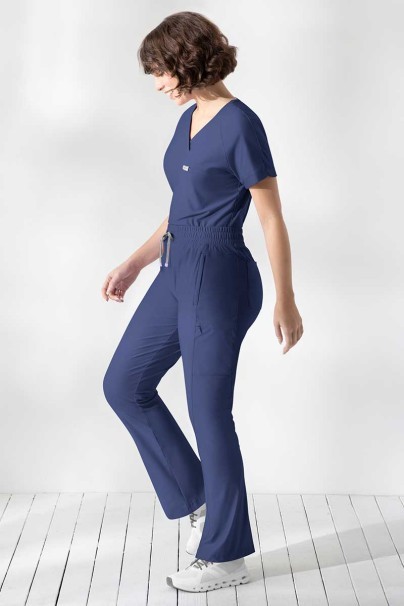 Komplet medyczny damski Maevn Embrace (bluza Luna, spodnie Nora) ciemny granat-2