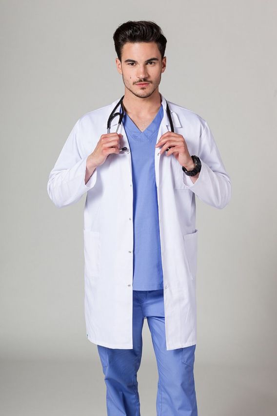 Fartuch medyczny męski klasyczny Sunrise Uniforms-5