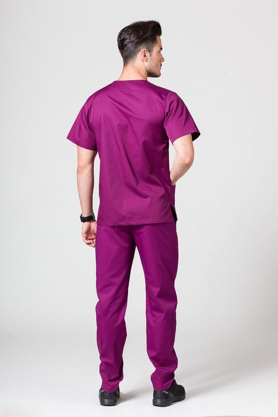 Bluza medyczna uniwersalna Sunrise Uniforms jasna oberżyna-5
