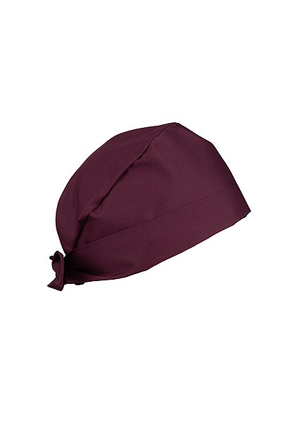 Czepek medyczny Sunrise Uniforms Fresh burgundowy (wywijany)