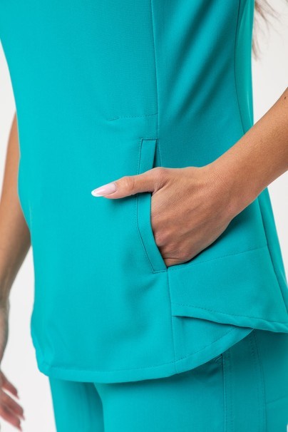 Bluza medyczna damska Uniforms World 518GTK™ Lucy morski błękit-6