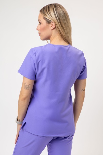 Bluza medyczna damska Cherokee Ultra V-neck Top lawendowa-5