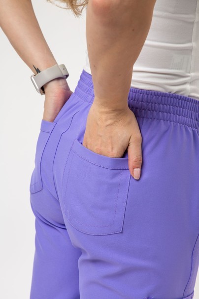 Spodnie medyczne damskie Cherokee Ultra jogger lawendowe-6