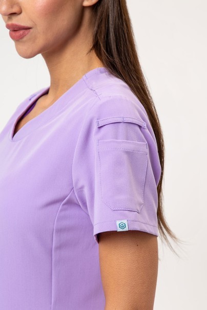 Komplet medyczny damski Uniforms World 518GTK™ (bluza Lucy, spodnie Alivia) lawendowy-5
