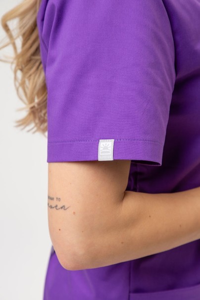 Sukienka medyczna damska Sunrise Uniforms Vital fioletowa-5