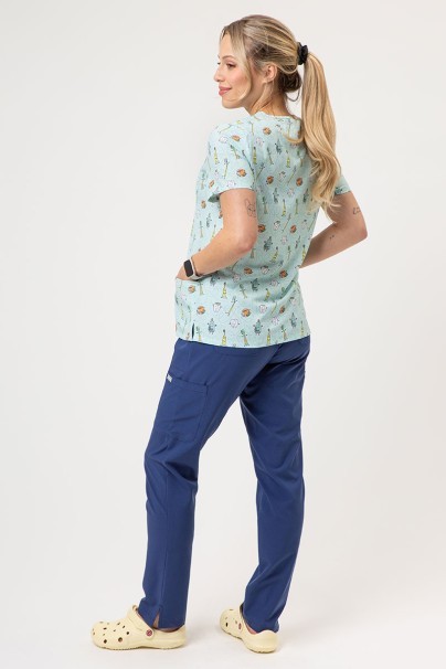 Bluza medyczna damska Sunrise Uniforms Prints Dental Friends-2