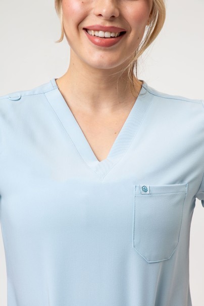 Bluza medyczna damska Uniforms World 518GTK™ Phillip błękitna-2