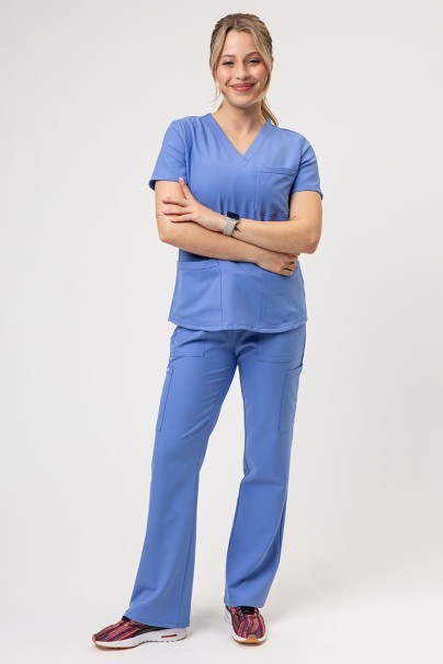 Bluza medyczna damska Cherokee Ultra 3-pocket klasyczny błękit-2