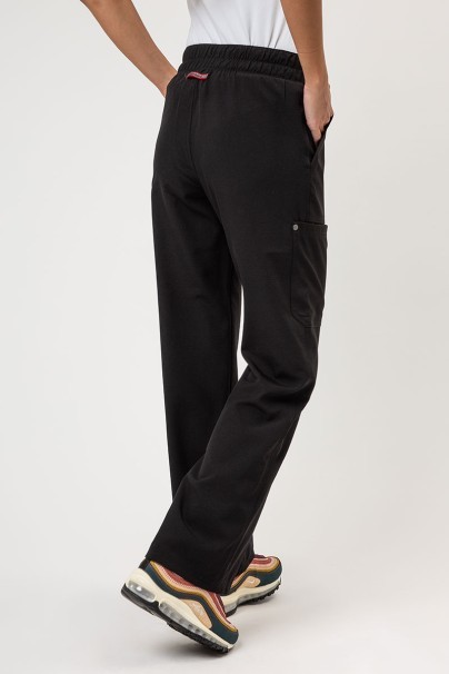 Spodnie medyczne damskie Dickies EDS NXT Wide Leg czarne-2
